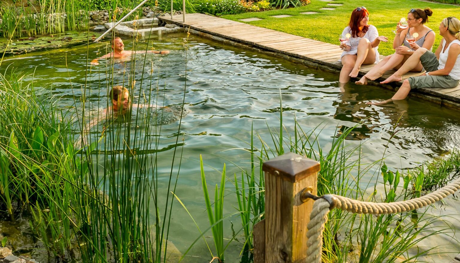 Schwimmteich, Garten & Naturpool Wir bauen und gestalten!